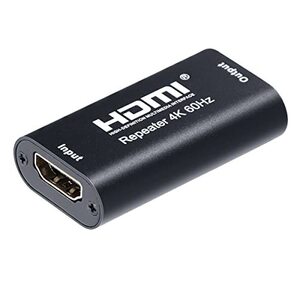 ELEVIEW HDMI2.0 リピーター HDMI 延長 中継 コネクタ 18Gbps 4K@60Hz/20m 1080p@60Hz/30mま