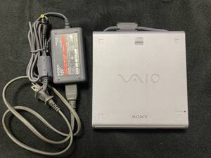 SONY PCGA-CDRW52 ： PCMCIA 外付け 24X CD-ROM CD-R/RW ドライブ　