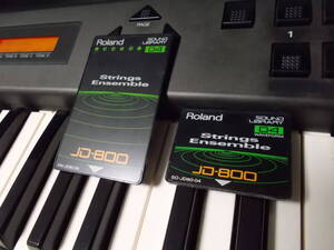 送料無料! 希少! Roland SL-JD80-04 Strings Ensemble rom card set JD-800JD-990用 