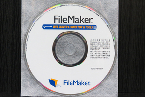 ■ FileMaker WEB SERVER CONNECTOR & TOOLS ディスクのみ■