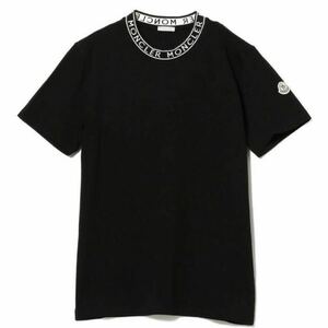 ★定価53,900円★ 現行モデル 最新作 MONCLER 半袖Tシャツ Ｓ　モンクレール ブラック ワッペン 国内正規品 完売 入手困難