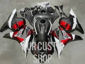 ★オリジナル CBR600RR 2009～2012 射出成型製造 二液性ウレタン塗装 クリア２回塗装 社外カウル カーボン柄加工 タンクカバー付属 