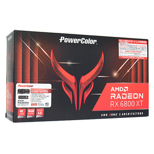 PowerColorグラボ Red Devil AMD Radeon RX 6800XT 16GB GDDR6 AXRX 6800XT 16GBD6-3DHE/OC PCIExp 16GB [管理:1000025011]