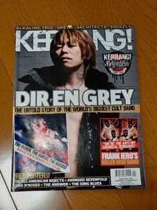 KERRANG! DIR EN GREY 京 表紙 雑誌 ケラング ※傷破れ有/検 Tシャツ タオル PHALARIS 19990120 PSYCHONNECT The Devil In Me PSYCHONNECT