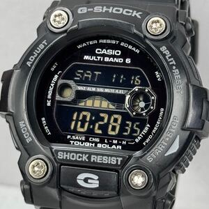 良品 G-SHOCK GW-7900B-1JF タフソーラー 電波受信 電波ソーラー マルチバンド6 ブラック 反転液晶 タイドグラフ/ムーンデータ デジタル