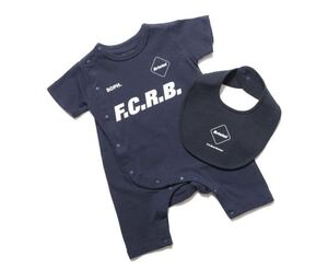 24aw FCRB KIDS f.c real bristol エフシーレアルブリストル soph BABY SET ベイビーセット 新品　未使用　ベビー服 ロンパース ネイビー