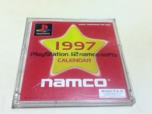 ゲームグッズ namco ナムコ 1997年 プレイステーション 12ソフト カレンダー