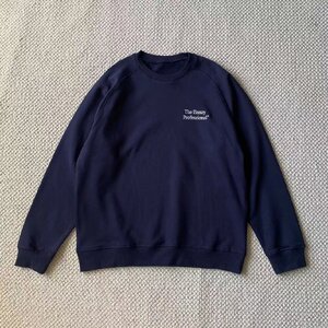 The Ennoy Professional エンノイ CREW SWEAT スウェット 希少 中古 ネイビー Mサイズ