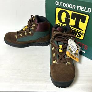 【美品/BOX付】G.T.Hawkins ジーティー ホーキンス GT-9001J トレッキングシューズ　登山靴　スエード　24.5cm ブラウン　＊8