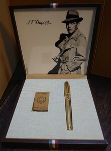 【デュポン S.T.Dupont 万年筆】『ハンフリー・ボガード限定コレクション BOGiE』ペン先14K ニブM(中字) カートリッジ／コンバータ両用式