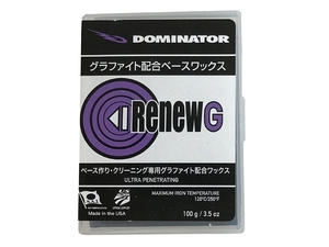 【特別価格】DOMINATOR ドミネーター RENEW GRAPHITE/100g ケア＆クリーニングWAX新品