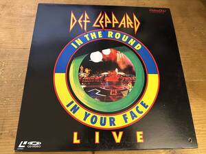 LD★Def Leppard / Def Leppard Live / In The Round In Your Face