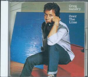 GREG GUIDRY / Over The Line SRCS 6141 国内盤CD グレッグ・ギドリー / オーヴァー・ザ・ライン ROBBIE DUPREE CLIMAX BLUES BAND