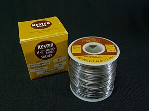 ♪♪Kester 44 Solder 60/40 0.8mm径 1ポンド・スプール #3053、ケスター 44 ハンダ♪♪