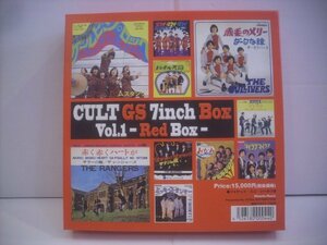 ● 11枚組 シングル EP CULT GS 7INCH BOX VOL.1 RED BOX / ムスタング ダイナマイツ カルトGS ULTRA-VYBE MM-7011～7020 ◇r60429