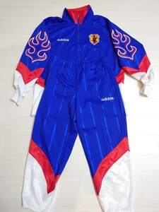 adidas　1997 日本代表　ジャージ　上下セット　炎　セットアップ　JAPAN　National　Team