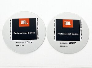 JBL 3182 プレート 2枚 [11046]