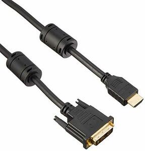 バッファロー BSHDDV30BK HDMI:DVI変換ケーブル コア付 3.0m フ