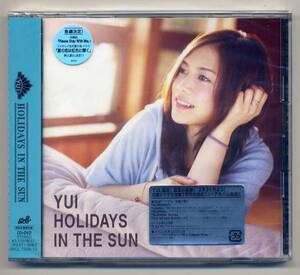 ☆YUI 「HOLIDAYS IN THE SUN」 初回生産限定盤 CD+DVD 未開封