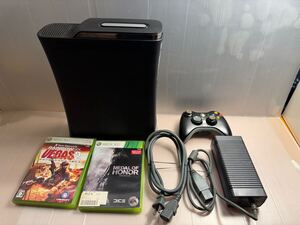 〈動作確認済み〉XBOX 360 120GB　　　　　　　　　コントローラー、ゲーム2本付き