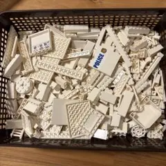 LEGO レゴ　ばら売り　白　900g