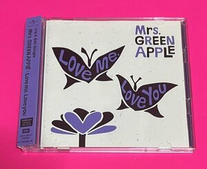 【美品】 Mrs. GREEN APPLE Love me,Love you 初回限定盤 CD+DVD ミセスグリーンアップル #D331