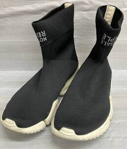 Reebok リーボック SOCK RUN ハイカットスニーカー CN4742 ブラック 28cm メンズ シューズ