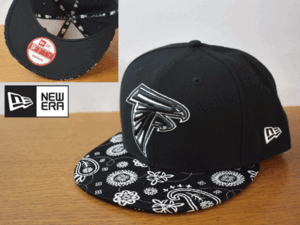 K664《未使用品》NEW ERA ニューエラ 9FIFTY【フリーサイズ】ATLANTA FALCONS ファルコンズ NFL 帽子 キャップ USモデル