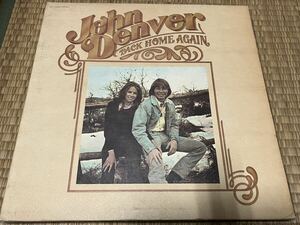 希少盤　米オリジナル　 LP レコード ジョン・デンバー John Denver Back Home Again 値下げ