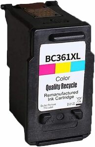 BC-361XL 3色カラーインク 増量版 大容量 Tri-color キャノン対応 黒 black 再生インク canon TS5430 TS5330