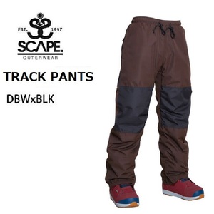 定価￥25,300 SCAPE エスケープ TRACK パンツ DBWxBLK S