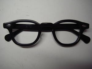 超希少サイズ ヴィンテージ 50s-60s TART OPTICAL ARNEL ブラック 42-24 ジョニー・デップ愛用サイズ AMERICAN OPTICAL ブラッド・ピット