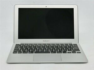 中古　Macbook Air　A1370　　本体止めネジ欠品 　液晶割れ　通電しません　詳細不明　ノートPCパソコン　ジャンク品　