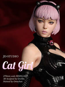 JD-STUDIO CatGirl キャットガール 270mm 原型GroTen. 塗装おまちゃん