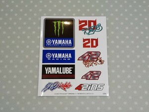 YAMAHA 2024 MotoGP 限定 オリジナル ステッカー　未使用 非売品　世界選手権シリーズ 第16戦 MOTUL 日本グランプリ　ヤマハ