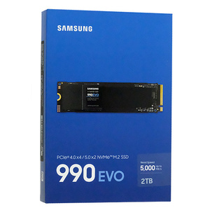 SAMSUNG製 SSD 990 EVO MZ-V9E2T0B-IT 2TB [管理:1000028788]