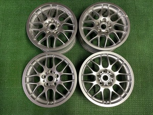 希少 BMW BBS RX204 17×8J ET＋38 PCD120 5穴 4本 当時物 正規品 JWL BBS GERMANY ダイヤモンドシルバー