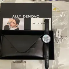 ALLY DENOVO 腕時計 黒