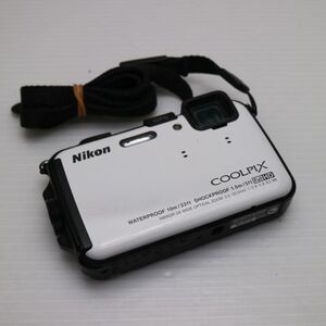 中古 COOLPIX AW100 ナチュラルホワイト 即日発送 デジカメ Nikon デジタルカメラ 本体 あすつく 土日祝発送OK