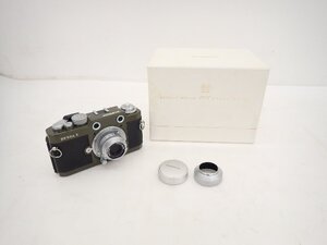 【外観良好】Voigtlander フォクトレンダー BESSA-T HELIAR 101 years MODEL オリーブ HELIAR 50mm F3.5 元箱付 ∽ 70F6C-1