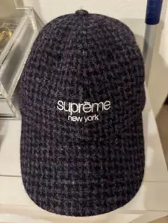 supreme 2024AW　Harris Tweed 6Panel Cap