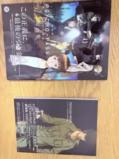 PSYCHO-PASS ノベル 漫画 設定集 原画集 セット