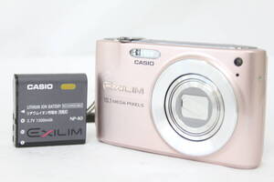 【返品保証】 カシオ Casio Exilim EX-Z300 ピンク 4x バッテリー付き コンパクトデジタルカメラ M664