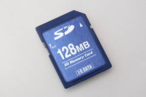 128MB SDカード I O DATA