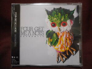 Four Get Me A Nots フォー ゲット ミー ア ノッツ / AUTHENTIC / KICS 1997 / 帯付き / メロディック パンク