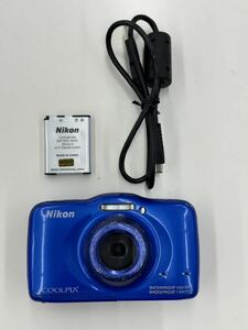 Nikon ニコン COOLPIX クールピクス S32 コンパクト デジタルカメラ デジカメ ジャンク扱い