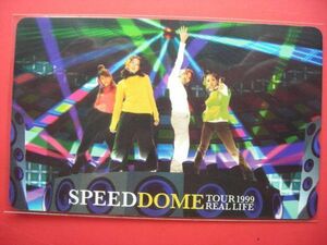 スピード　SPEED　DOME TOUR 1999　未使用テレカ
