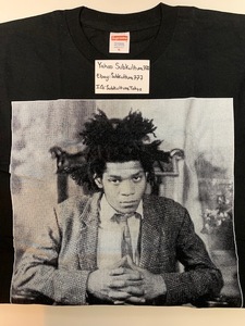 【新品】 Supreme　シュプリーム　Tシャツ JEAN MICHEL BASQUIAT　Box Logo　黒　XL　希少