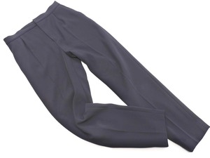 ネコポスOK Spick & Span スピック＆スパン テーパード パンツ size34/紺 ■■ ☆ ekb1 レディース