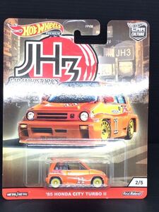 Hot Wheels 1/64 85 ホンダ シティターボⅡ ブルドッグ ミニカー ホットウィール